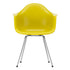 Cadeira de Braços em Plástico Eames DAX / Base Cromada